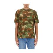 Camouflage Print T-shirt