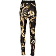 Sorte Leggings Elegant Stil