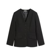 Kravefri Blazer i Sort