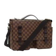 Pre-owned Canvas louis-vuitton-tasker