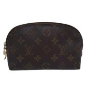 Pre-owned Canvas louis-vuitton-tasker