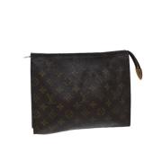 Pre-owned Coated canvas louis-vuitton-tasker