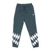 Grafisk Mintgrøn Sweatpants Fleece Tracksuit