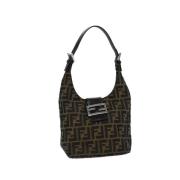 Pre-owned Canvas fendi-tasker