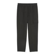 Pepita cargo joggpants tapered