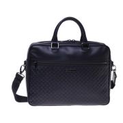 Professional bag with black braided print