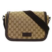 Pre-owned Canvas gucci-tasker