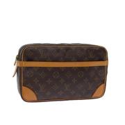 Pre-owned Canvas louis-vuitton-tasker