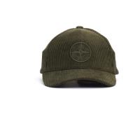 Moss Corduroy Six Panel Cap