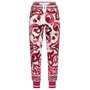 Majolica Print Track Pants