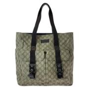 Pre-owned Canvas gucci-tasker