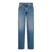 Bl? Denim Bomuld Straight Leg Jeans