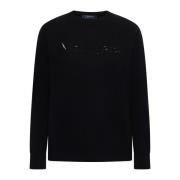 Sort Uld Kashmir Sweater