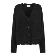 Stilfuld Strik Cardigan Sweater