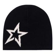 Jet Black Beanie Hat