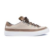 Lav Sport Taupe Ruskind Sneakers