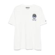 Hvid Bomuld Crew Neck T-shirt