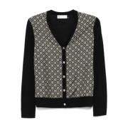 Monogram Sort Cardigan Strik Sweater