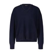 Silkeblandingspaliet V-hals sweater