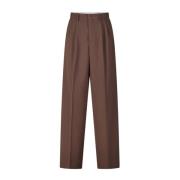 Flowing Wide Leg Trousers