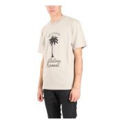 Palm T-shirt med frontprint