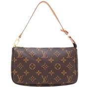 Pre-owned Canvas louis-vuitton-tasker