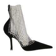 Krystal Strass Slingback Mid-High Heel