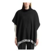 Ensfarvet Logo Poncho