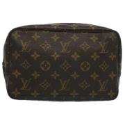 Pre-owned Canvas louis-vuitton-tasker