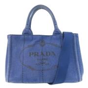 Pre-owned Canvas prada-tasker