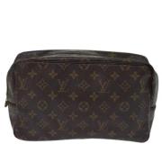 Pre-owned Canvas louis-vuitton-tasker