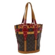 Pre-owned Canvas louis-vuitton-tasker