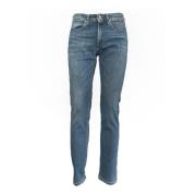 Slim Fit Jeans med 5 Lommer