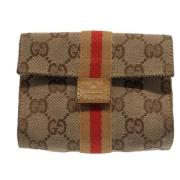 Pre-owned Canvas gucci-tasker