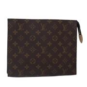 Pre-owned Canvas louis-vuitton-tasker