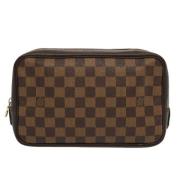 Pre-owned Canvas louis-vuitton-tasker