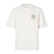 Neutral Lotus Poetry T-Shirt