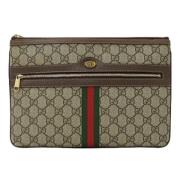 Pre-owned Canvas gucci-tasker