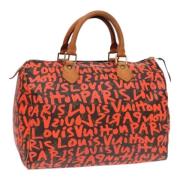 Pre-owned Canvas louis-vuitton-tasker