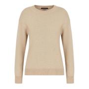 Gylden Sweater Langærmet Drop Skulder