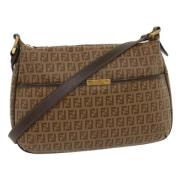 Pre-owned Coated canvas fendi-tasker