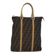 Pre-owned Canvas fendi-tasker