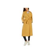 Farve Lang Trenchcoat