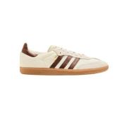 Creme Hvid Preloved Brun Sneakers