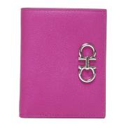 Gancini Pink Læder Bifold Pung