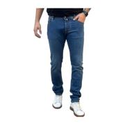 Bomuld Blandet Slim Fit Jeans