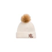 Dame Pom Pom Strik Hat