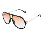 Sort Acetat Unisex Solbriller