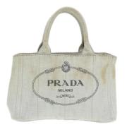 Pre-owned Canvas prada-tasker