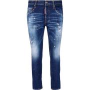 Klassiske Denim Jeans med Fem Lommer